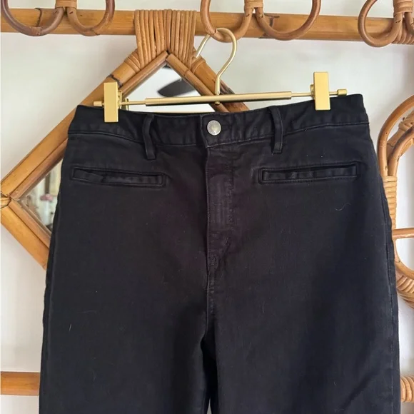 ANN MASHBURN Black Denim Jeans - Picture 2 of 5